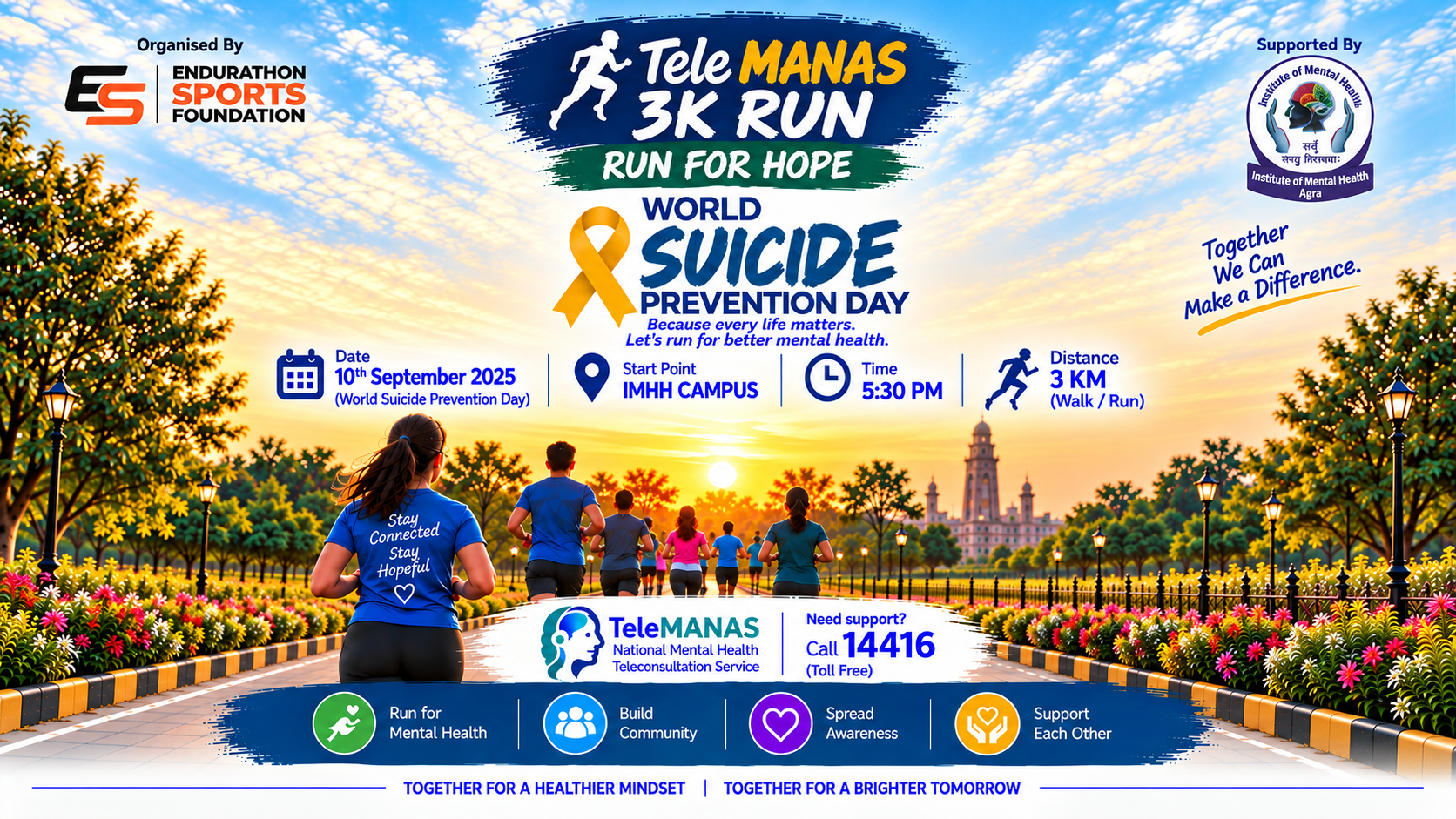 TELE MANAS 3K RUN